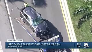 Second student dies after Royal Palm Beach school bus stop crash