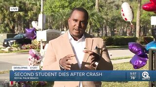 Second student dies after Royal Palm Beach school bus stop crash