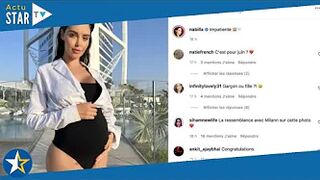 Nabilla en bikini : ce nouveau cliché de son spectaculaire baby bump