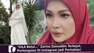 "GILA Betul..." Zarina Zainuddin Terkejut, Perkongsian Di Instagram Jadi Perhatian!