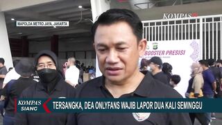 Dea Onlyfans Tak Ditahan, Polisi: Hanya Wajib Lapor 2 Kali Seminggu Sampai Waktu yang Ditentukan!