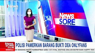 Polisi Pamerkan Barang Bukti Kasus Pornografi Dea Onlyfans #iNews Sore 29/03