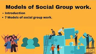 Models of Social Group Work.