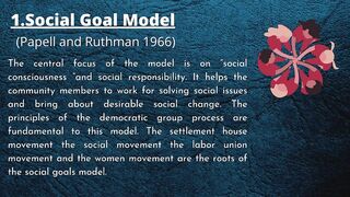 Models of Social Group Work.