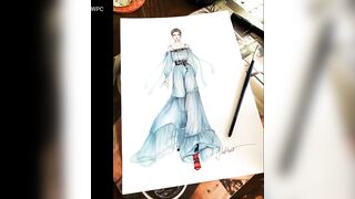 Female Fashion Illustrations Photo Collection || Fashion Illustrations Models