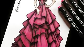 Female Fashion Illustrations Photo Collection || Fashion Illustrations Models