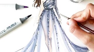 Female Fashion Illustrations Photo Collection || Fashion Illustrations Models