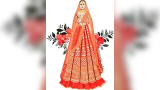 Bridal Fashion Illustrations Photo Collection || Female Fashion Illustrations Models