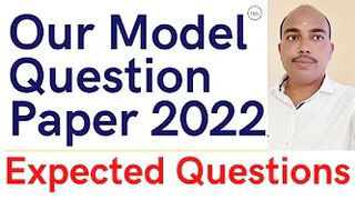 SSLC Most Expected Questions | Our Model Question Paper 2022 English |