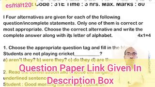 SSLC Most Expected Questions | Our Model Question Paper 2022 English |