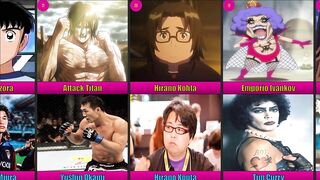 Anime Characters Who Are Based On Real Life