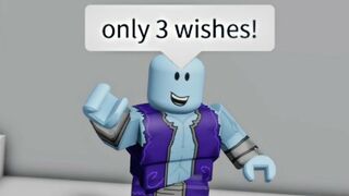 When you outsmart a genie (meme) ROBLOX