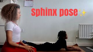 sphinx pose yoga