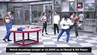 Lock Upp Day 30 : Munawar is seen making fun of Payal’s Yoga