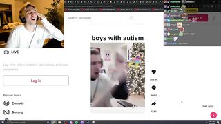 xQc Can't Stop Laughing At This Tiktok of Him