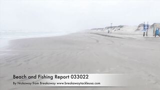 Beach fishing report 033022