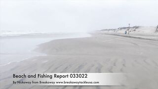 Beach fishing report 033022