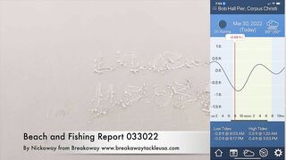 Beach fishing report 033022