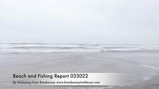 Beach fishing report 033022