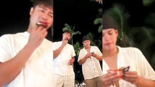 KathNiel in Night Party with Friends at Palawan Beach  Birthday Party