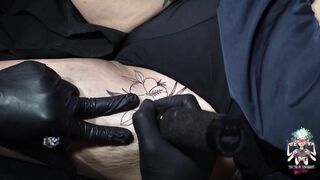 BIKINI LINE TATTOO #6// FLOWER TATTOO DESIGN//TEASER