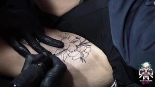 BIKINI LINE TATTOO #6// FLOWER TATTOO DESIGN//TEASER