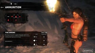 Rise of the Tomb Raider Red Bikini