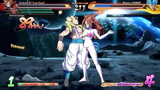 [DBFZ] Android 21 Bikini has the sexiest mix in the game...