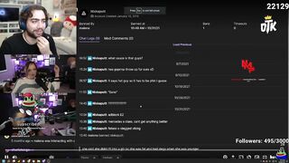 Mizkif reacts to Malena ending the stream on Nmplol...