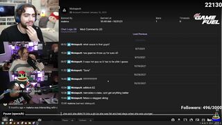 Mizkif reacts to Malena ending the stream on Nmplol...