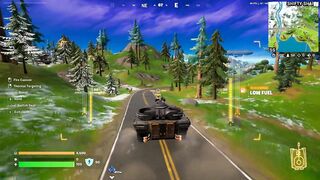 TANK LOCATIONS MAP & Travel 300 meters in a Tank (Fortnite)