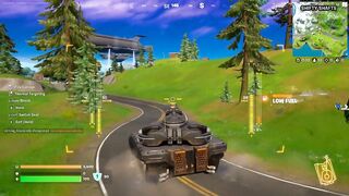 TANK LOCATIONS MAP & Travel 300 meters in a Tank (Fortnite)