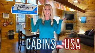 USA CABINS IN PIGEON FORGE (GIT-R-DONE) TRAVEL VLOG