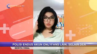 POLISI BURU KONTEN KREATOR ONLYFANS LAIN SELAIN DEA