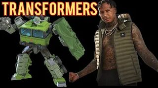 Moneybagg Yo models with Transformer!? South Memphis Millionaire ???????????????????????? #moneybaggyo