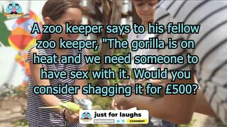 Funny jokes - Shagging the monkey