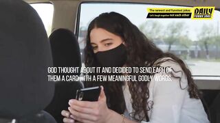 Funny jokes - taxi driver picks up a girl