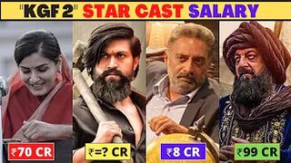 Shocking Salary Of KGF Chapter 2 Full Movie Actors, Yash, Sanjay Dutt, Prakash Raj, Raveena Tandon