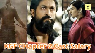 Shocking Salary Of KGF Chapter 2 Full Movie Actors, Yash, Sanjay Dutt, Prakash Raj, Raveena Tandon