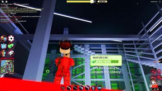 Kinda Intense Bank Robbery in Roblox Jailbreak