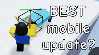 BEST mobile update? | roblox bedwars