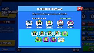 LEÓN DINOSAURIO EN UN MINUTO ???? BRAWL STARS