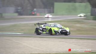 Valentino Rossi VR46 debuts at the GT World Challenge Europe, Imola 2022 - Audi R8 LMS Evo II GT3