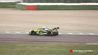 Valentino Rossi VR46 debuts at the GT World Challenge Europe, Imola 2022 - Audi R8 LMS Evo II GT3