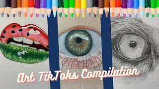 ART TIKTOKS COMPILATION (I DESTROYED MY ART)