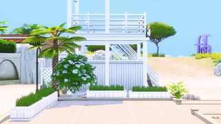 ???? Tartosa Beach | No CC | The Sims 4 : My Wedding Stories | Stop Motion Build