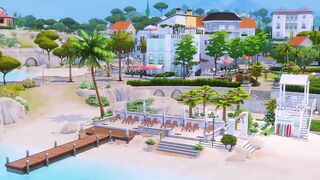 ???? Tartosa Beach | No CC | The Sims 4 : My Wedding Stories | Stop Motion Build