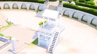 ???? Tartosa Beach | No CC | The Sims 4 : My Wedding Stories | Stop Motion Build