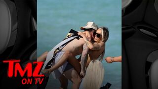 Johnny Manziel Hangs With Bikini Model, Throws Football After Announcing Comeback | TMZ TV