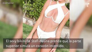 Stefi Roitman causa furor con su posado en bikini con aberturas | Buzz